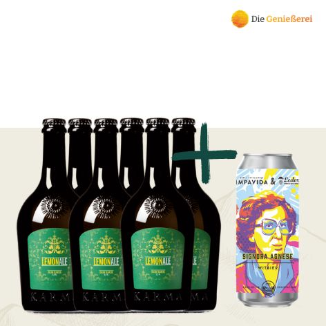 Frühlingsaktion Lemon Ale 0,33 l: 6 plus ein Spezialbier von Impavida