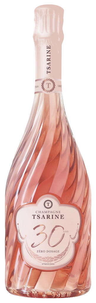 Champagne Tsarine Jéroboam Rosé Zero Dosage in Holzverpackung