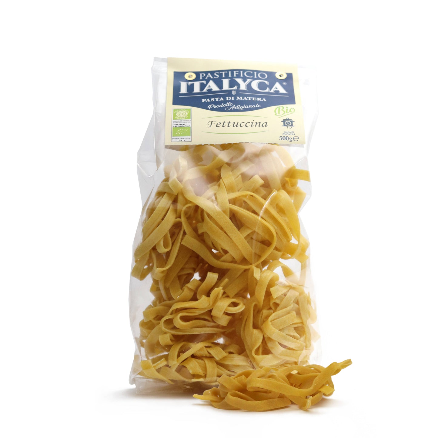 FETTUCCINA ITALYCA 100% ITALIENISCHE, HANDGEMACHTE BIO-PASTA