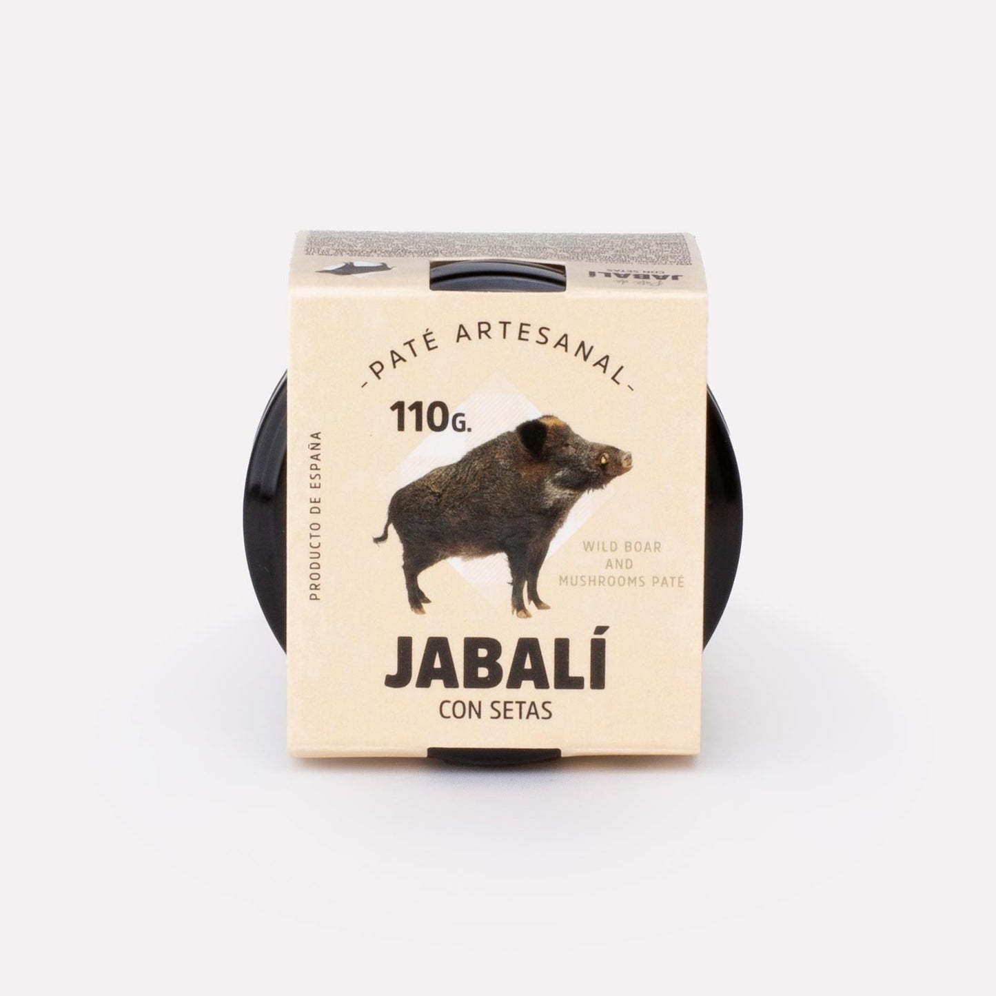 Wildschwein Paté mit Pilzen