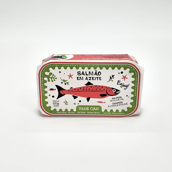 Lachs in Olivenöl