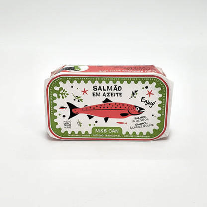 Lachs in Olivenöl