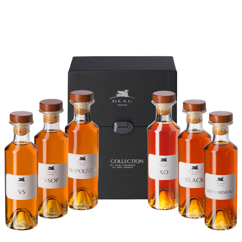 Cognac Tasting box 6 x 20 cl
