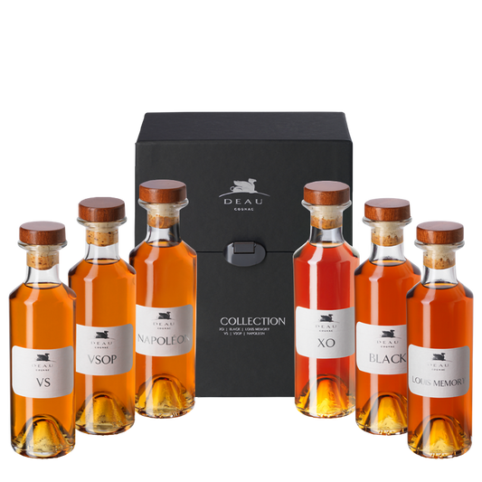Cognac Tasting box 6 x 20 cl
