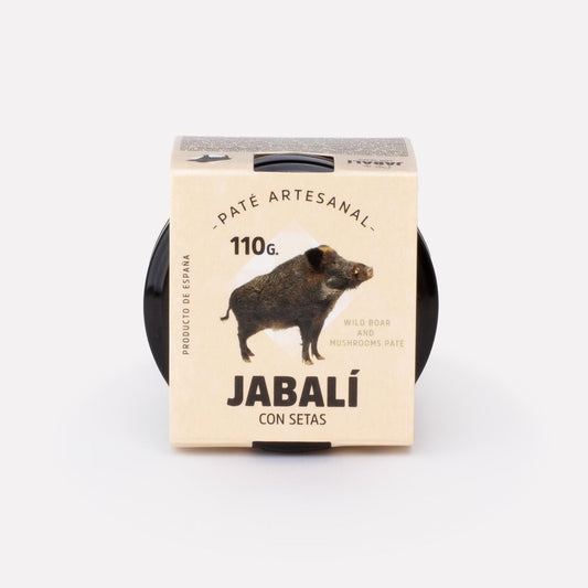 Wildschwein Paté mit Pilzen